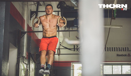 Kółka Gimnastyczne Thorn Fit Z Pasami - Średnica 28 mm