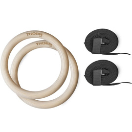 Kółka Gimnastyczne Thorn Fit Z Pasami - Średnica 28 mm