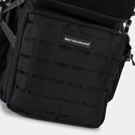 Plecak Built Fot Athletes Medium Black 25L Gym Backpack