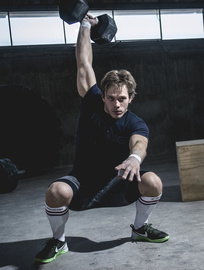 Skarpety długie Kompresyjne męskie ZEROPOINT Intense Compression 2S Białe