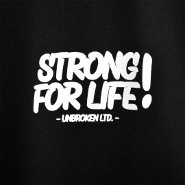 Unbroken Unbroken Strong For Life Cat  T-shirt 
