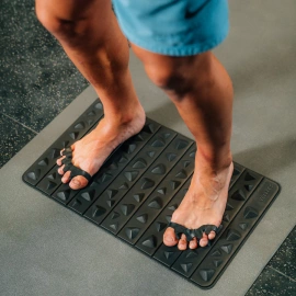 Zestaw Mata Sensoryczna Velites Pebble Mat + Toe Spacer