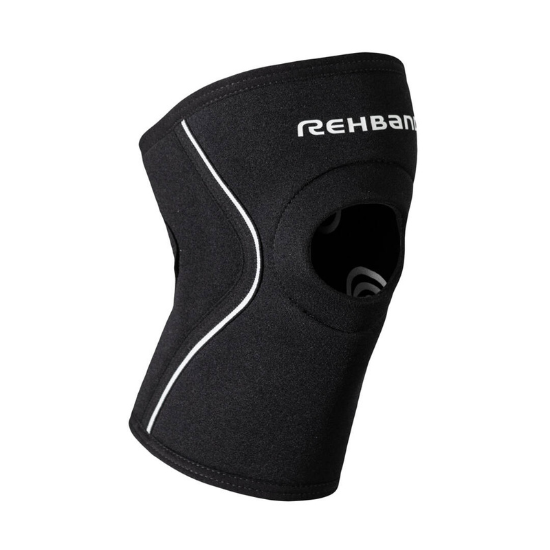 Rehband UD Knee Sleeve Patella Opening 5 mm Grey