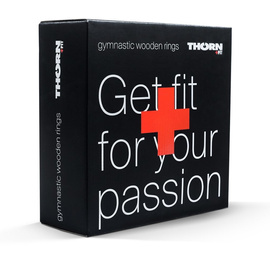 Kółka Gimnastyczne Thorn Fit Z Pasami - Średnica 28 mm