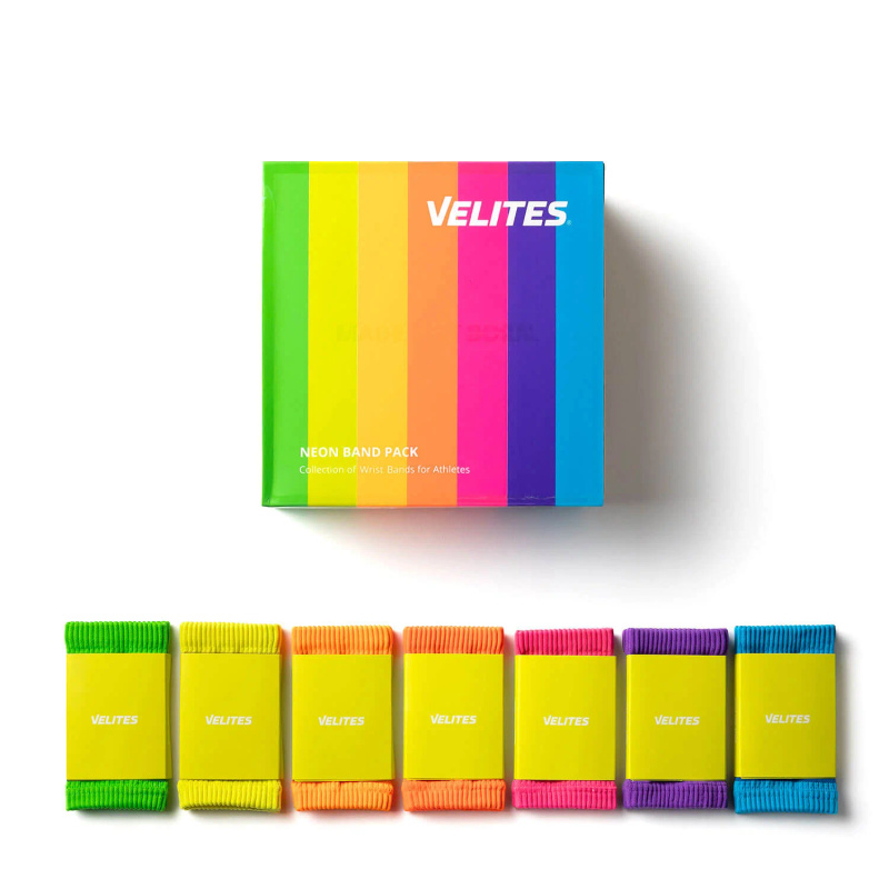 Zestaw Opasek na nadgarstki Velites Neon Wristbands Pack