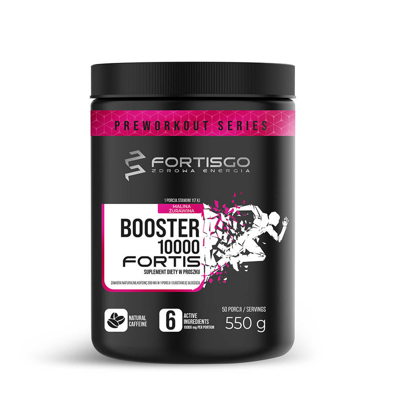  BOOSTER 10000 FORTIS Lemon Preworkout