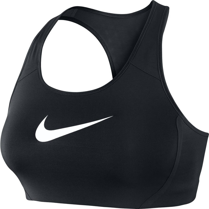 Bielizna Damska Nike High Compression Bra Swosh Black