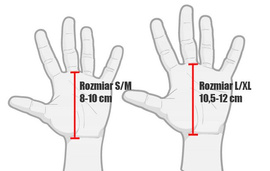 Skórki Gimnastyczne TMG (Para) Premium Leather Grips Czarne