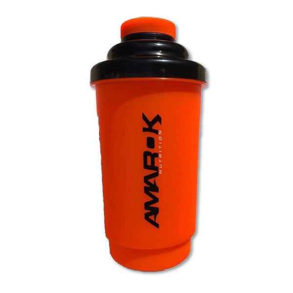 Shaker Amarok NEON Pomarańczowy 700 ml