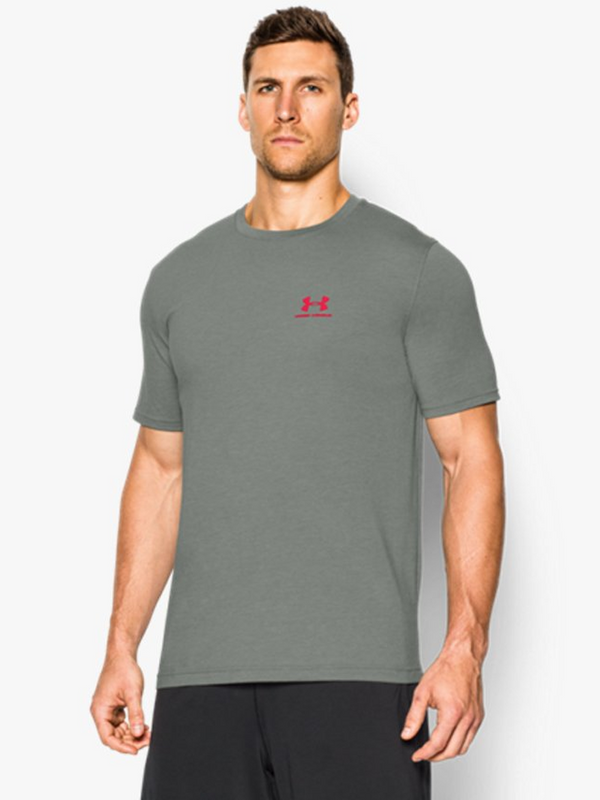 Koszulka męska Under Armour charged cotton szara