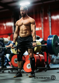 Rehband Rx Shin & Calf Sleeve Black