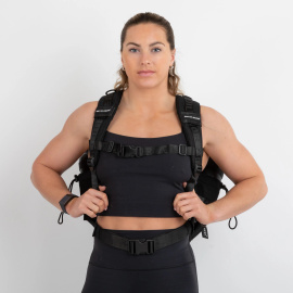 Built Fot Athletes Large Black 25L Gym Backpack