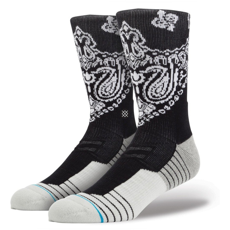 Skarpety Stance Socks athletic  fusion 3fold crew czarne