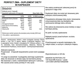 Amarok perfect zma 60 caps