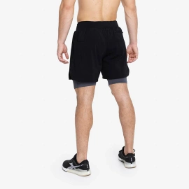 Shorts with Men's Premium 2 in 1 Compression Legging