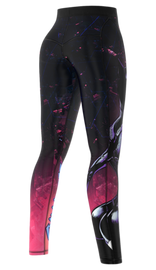 Legginsy Damskie SMMASH SPACECAT Multikolor