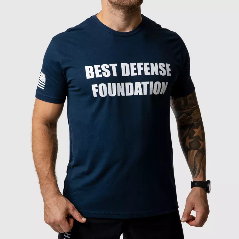 Born Primitive Best Defense Foundation Men's T-shirt