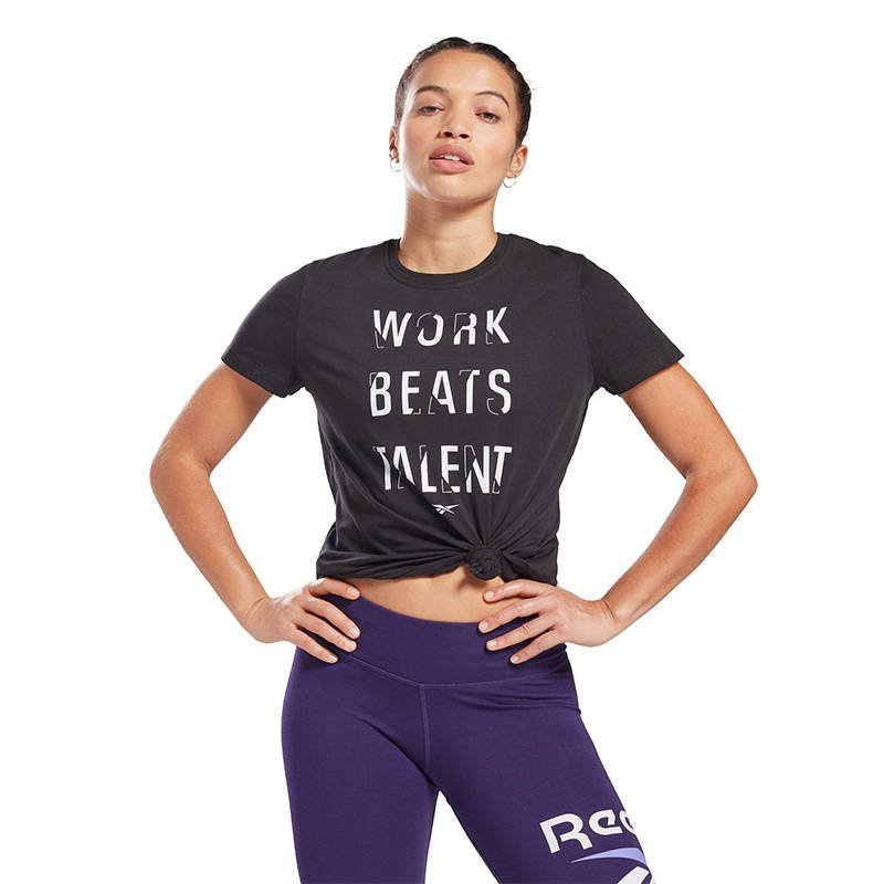 Reebok Training  Work Beats Talent Women's Tee