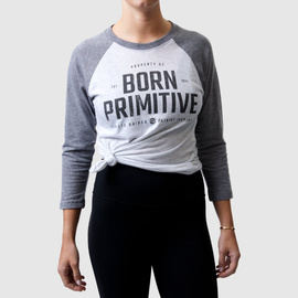 Raglan Unisex Born Primitive Property Of Born Primitive 