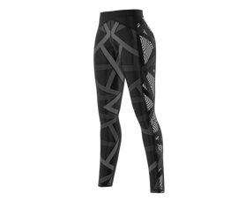 Legginsy Damskie SMMASH VITRAGE Czarne 