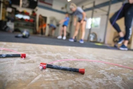 Skakanka Elite Jumps Surge® 3.0 - czerwona