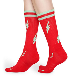 Happy Socks Athletic Flash Red