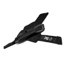 TMG Premium Leather Grips Black