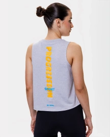 Crop Tank Droll Pure PRG Drirelease® Szary