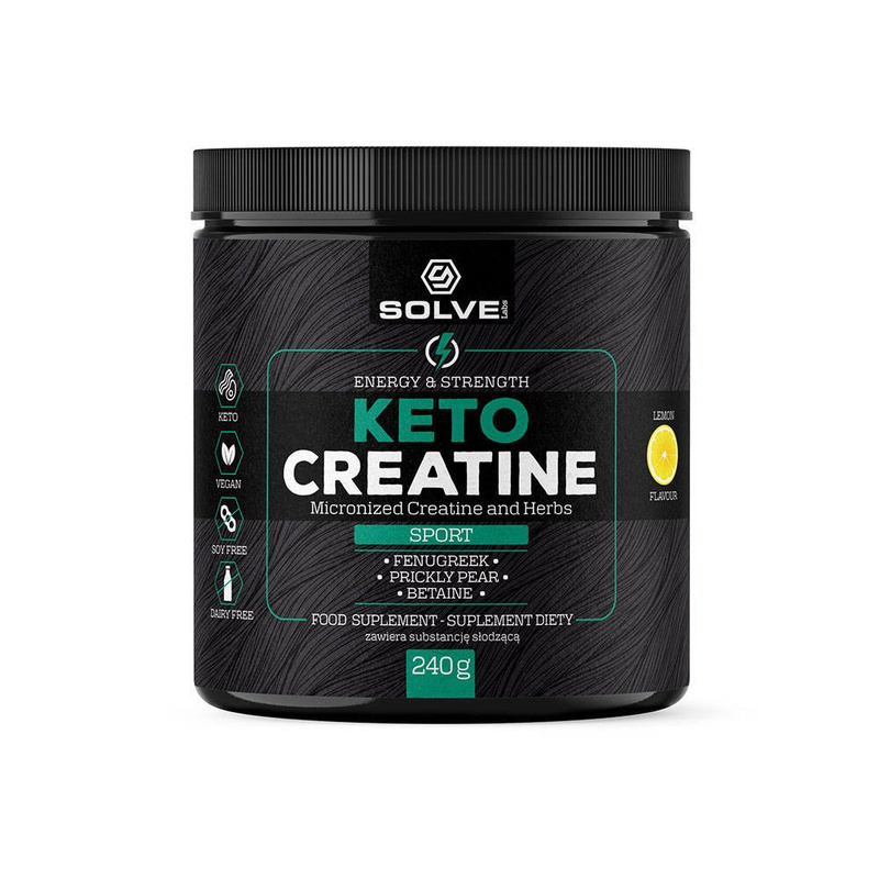 Solve Labs Keto Creatine 240 g Energy & Strength