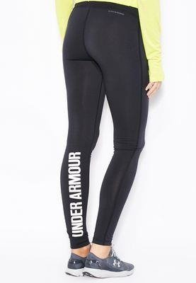 Legginsy Damskie Under Armour Favorite Wordmark Black