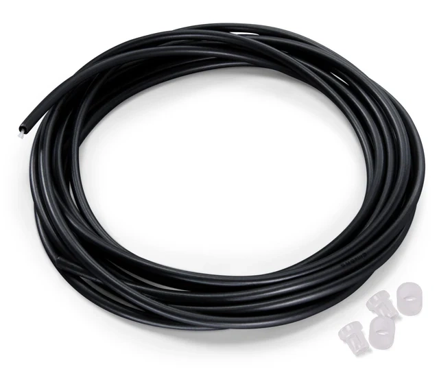 Linka do Skakanki Elite Jumps PVC Czarna 4 mm
