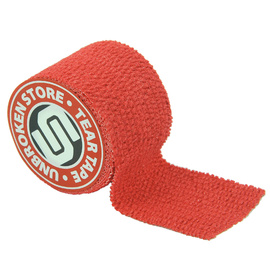 Taśmy sportowe Unbroken Tear Tape - paczka 24 szt. czerwone i czarne