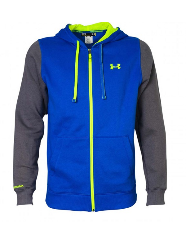 Bluza Under Armour Storm Cotton Full Zip Hood Grey