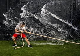 Skórki gimnastyczne (para) Pertay X Wod czarne