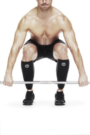 Rehband Rx Shin & Calf Sleeve Black (2 pcs)