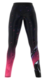 Legginsy Damskie SMMASH SPACECAT Multikolor