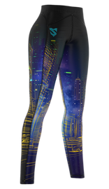 Legginsy Damskie SMMASH CITY Multikolor