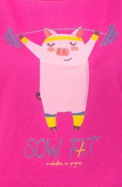 Tank Top Damski Rep In Peace Sow Fit Różowy 