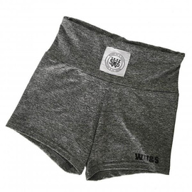Spodenki damskie Wake Up And Squat basic szaro-czarne
