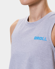 Crop Tank Droll Pure PRG Drirelease® Szary