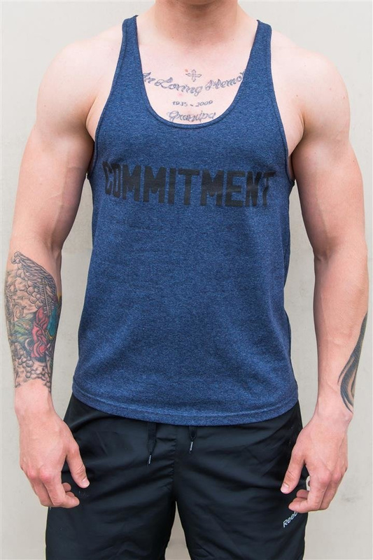 Tank Top WU amp S COMMITMENT STRENGTH Blue