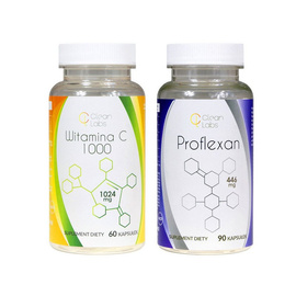 Zestaw Suplementów Clean Labs - Proflexan + Witamina C