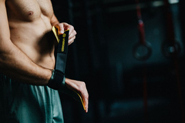 Zestaw Skórki CrossFitowe Unbroken Hard To Kill No Chalk Grips Zielone + Opaski