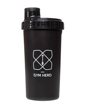 Shaker GYM HERO BLACKY 700 ml Czarny
