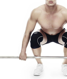 Rehband Rx Knee Sleeve 7mm Steel Black