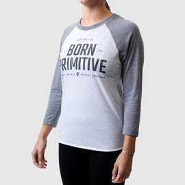 Raglan Unisex Born Primitive Property Of Born Primitive 