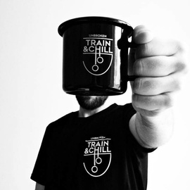 Kubek metalowy Unbroken 0,4L - TRAIN&CHILL