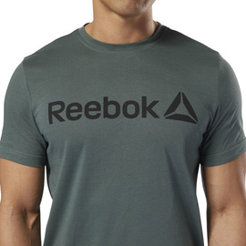 Koszulka Męska Reebok CrossFit Linear Read Zielona