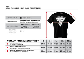 Koszulka Trec Play Hard 002 Black