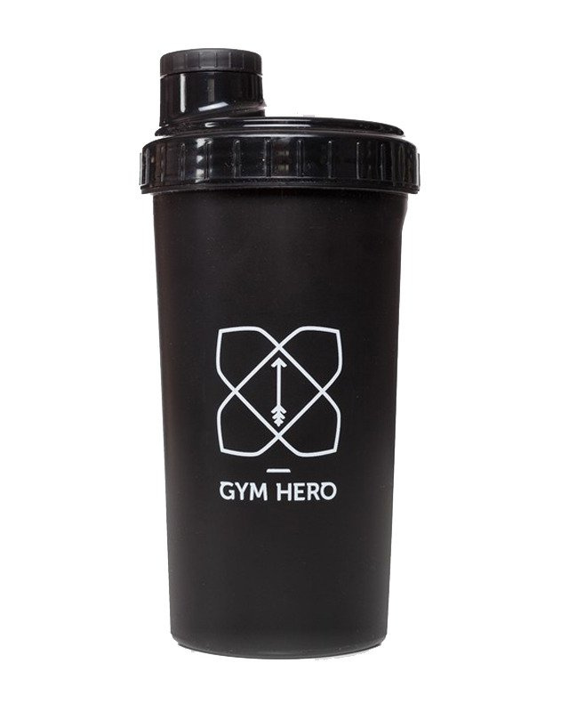 Shaker GYM HERO BLACKY 700 ml Czarny